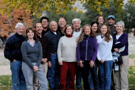 2013 Volcan Mountain Foundation Annual Board Retreat Group Photo by Jeff Holt