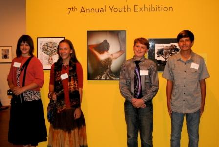 Julian Students at MOPA Youth Exhibition-Photo by Jeff Holt