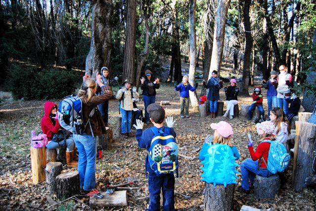 Miss Kat & Spence Valley Students Get Ready to Hit the Trail